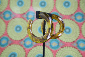 Junie Smoky Tortoise Hoops