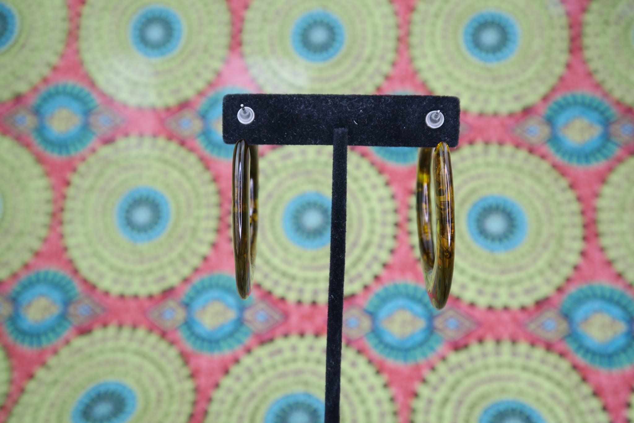 Junie Smoky Tortoise Hoops