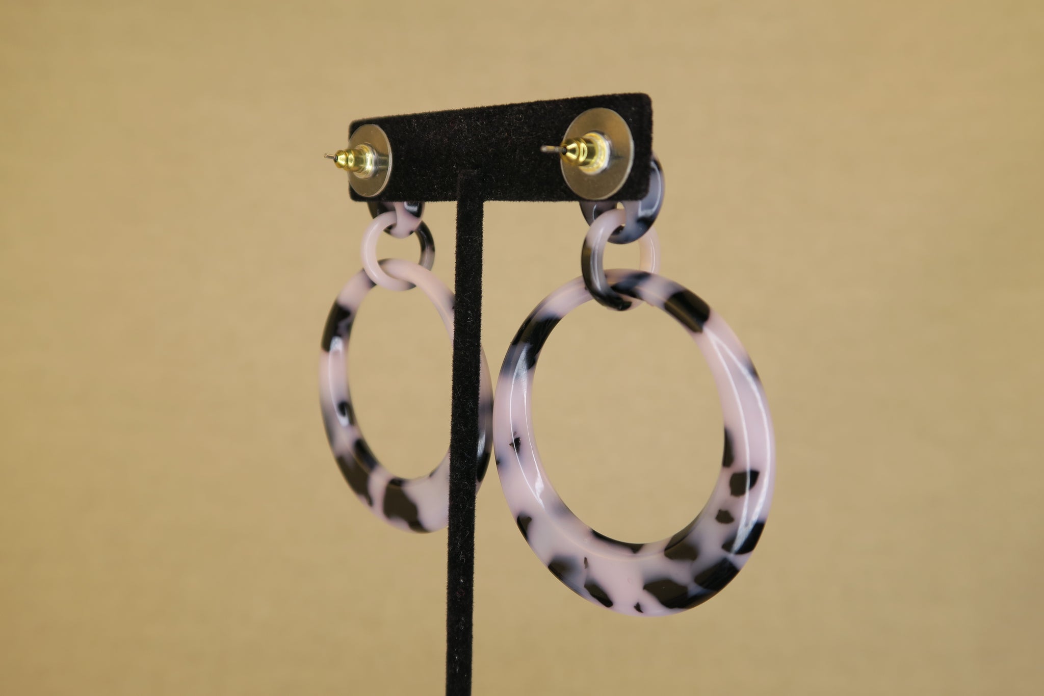 Helen Drop Hoop Earrings