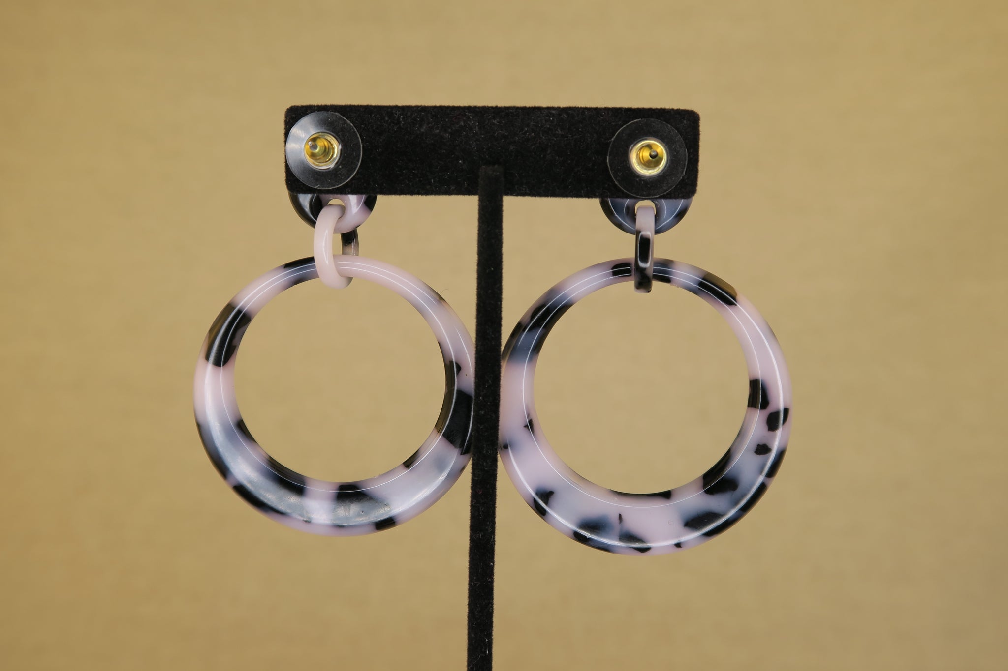 Helen Drop Hoop Earrings