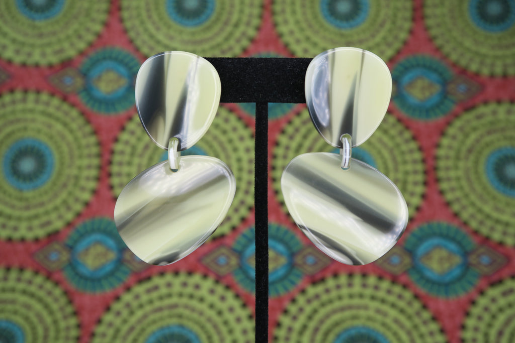 Rhea Abstract Drop Earrings